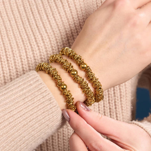 Or | Bracelet Mini Maillons d'Amour